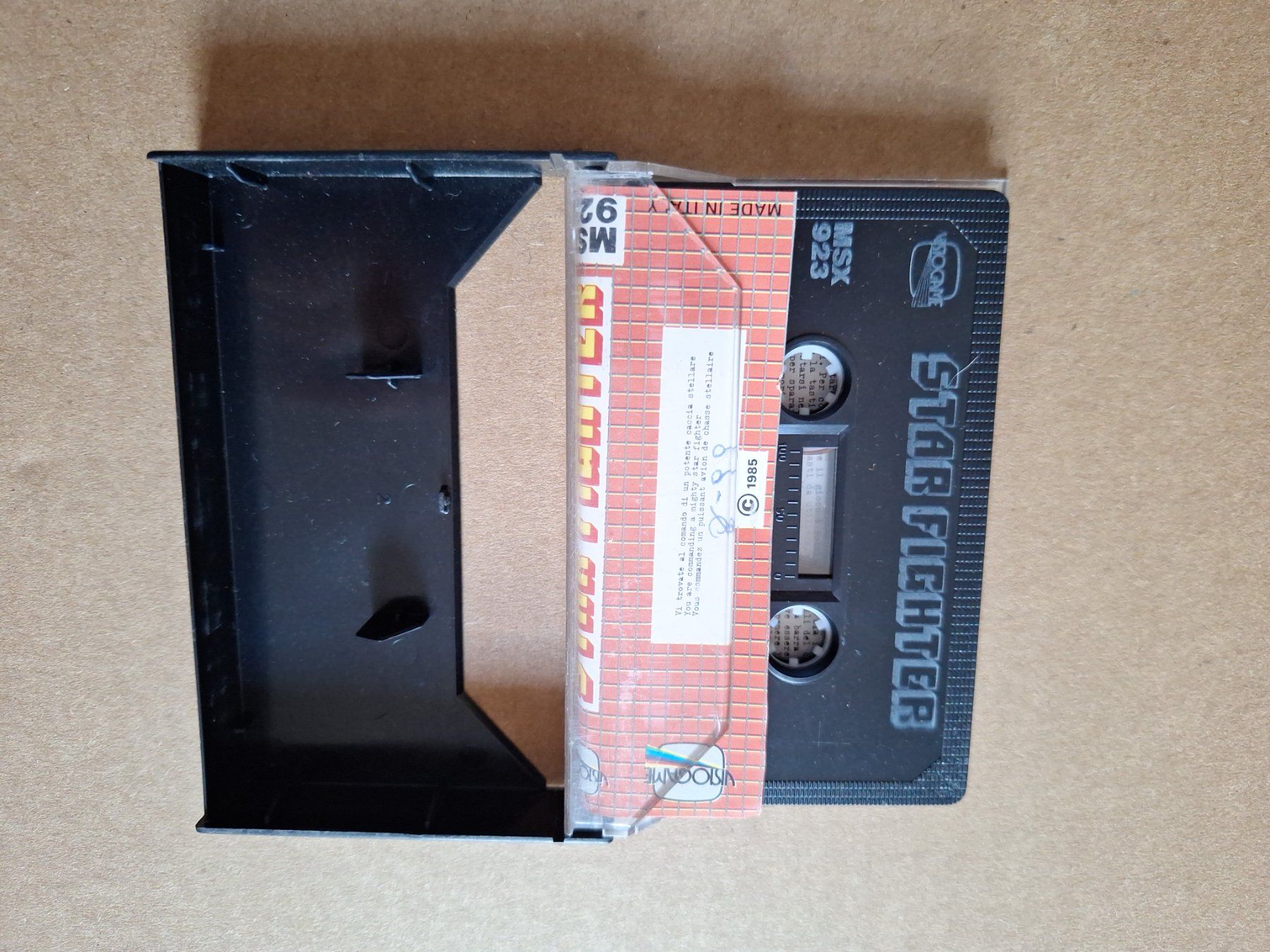 Giochi: Star Fighter - MSX Game Kassette - Visiogame – Usato da Altstätten SG venduto da GGsGameshop 2