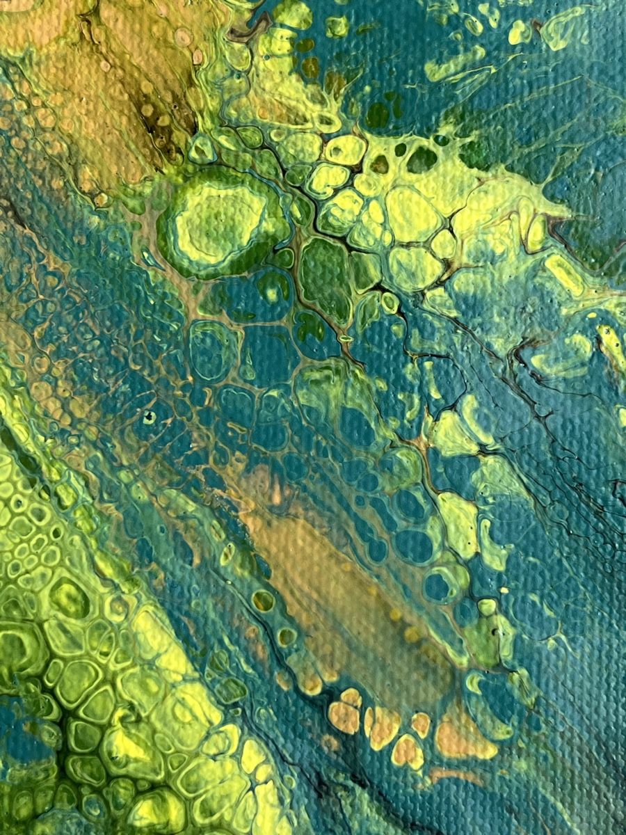 Gemälde: Abstraktes Acrylbild "Sommergefühle" Unikat – Neu (gemäss Beschreibung) aus Hochdorf von Jasminurschel 5