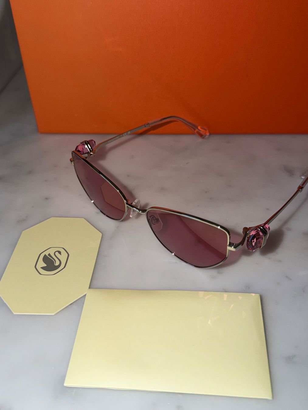 Swarovski Brillen & Gläser: Neue Swarovski Sonnenbrille – Neu (gemäss Beschreibung) aus Basel von Blausara707 2