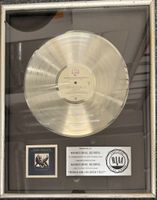 RIAA Award Van Halen, Warner Brothers Records