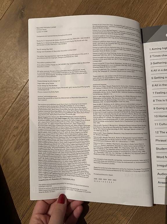 Libri: READY FOR C1 Advanced - JEREMY DAY – Usato da Zürich venduto da yll_srq2 2