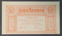 10 KRONEN / KÄRNTEN (ÖSTERREICH) 1918 (BANKFRISCH)