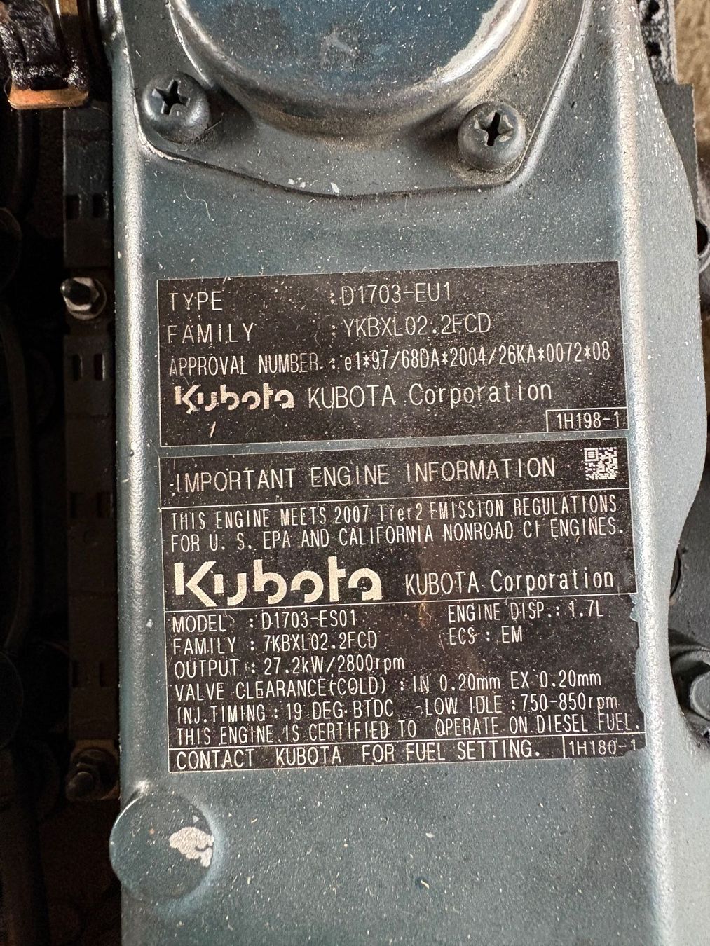 Kubota Motoren: Kubota Motor – Gebraucht aus Hagenbuch ZH von Staubhagenbuch 4