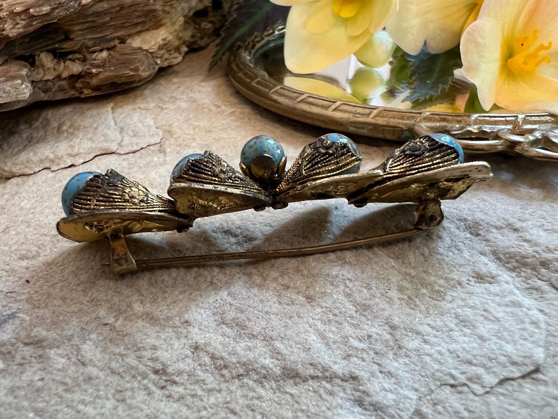 Spille & Fermagli: Brosche Jugendstil - Modeschmuck - Murano Glas Perlen Italy – Usato da Bern venduto da Jiffy 1