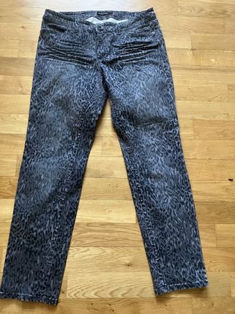 Marc Cain Luxury Style, HoseLeopardendruck, Grösse N5 / 40