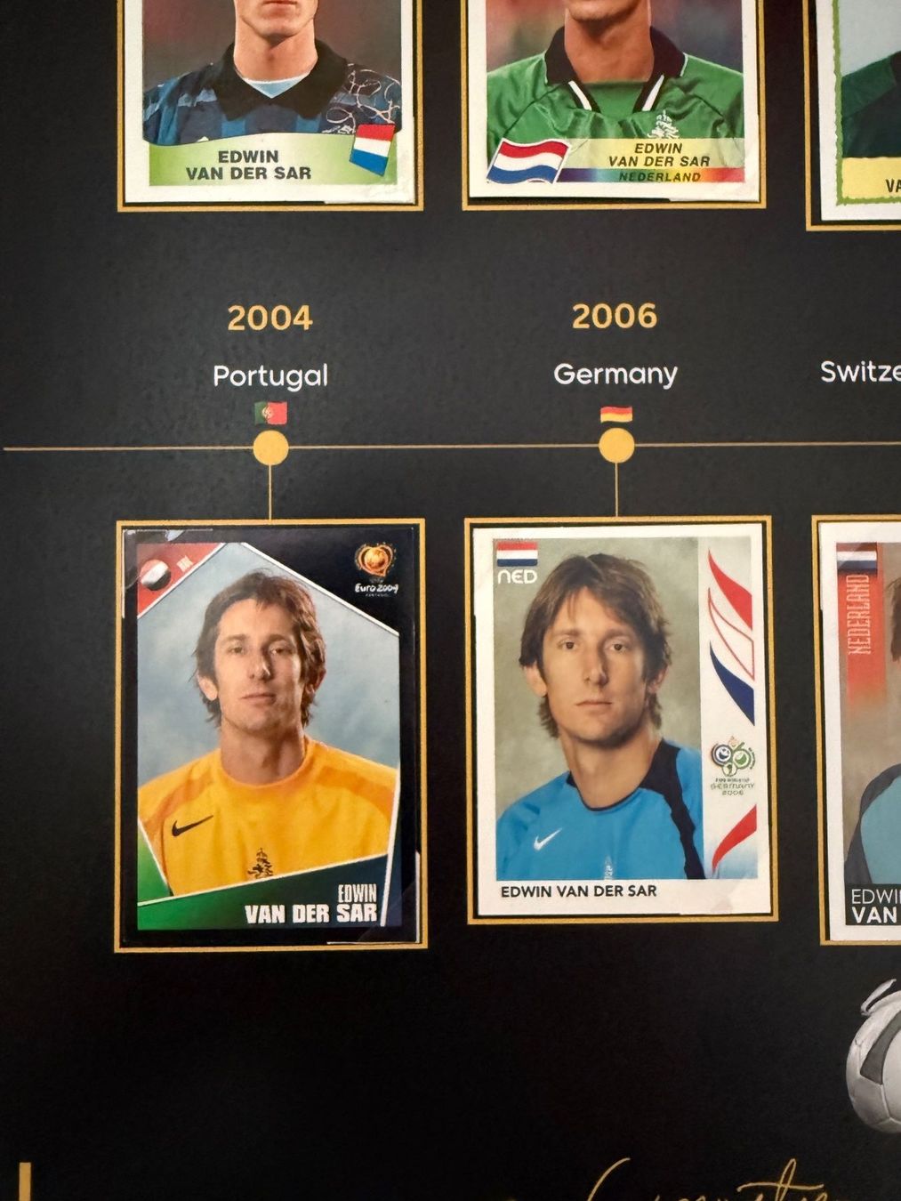 Panini Carte collezionabili: Panini-Plakat Edwin van der Sar – Nuovo (secondo la descrizione) da Stettlen venduto da DieTaube2.0 3