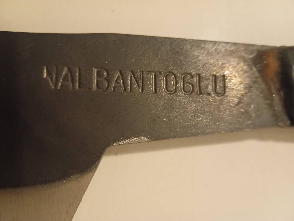 Coltelli da cucina: Hackbeil, Metzgerei carbonstahl – Usato da Basel venduto da Petergunn 1