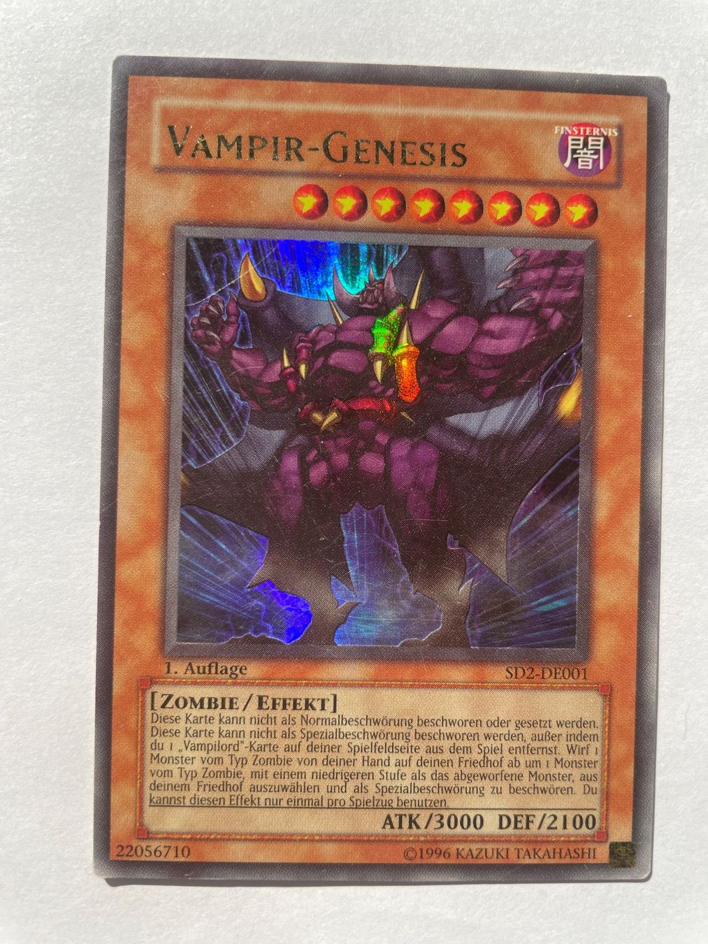 Yugioh Sammelbilder & Trading cards: YuGiOh Vampir-Genesis – Gebraucht aus Altstätten SG von ChangeMaker