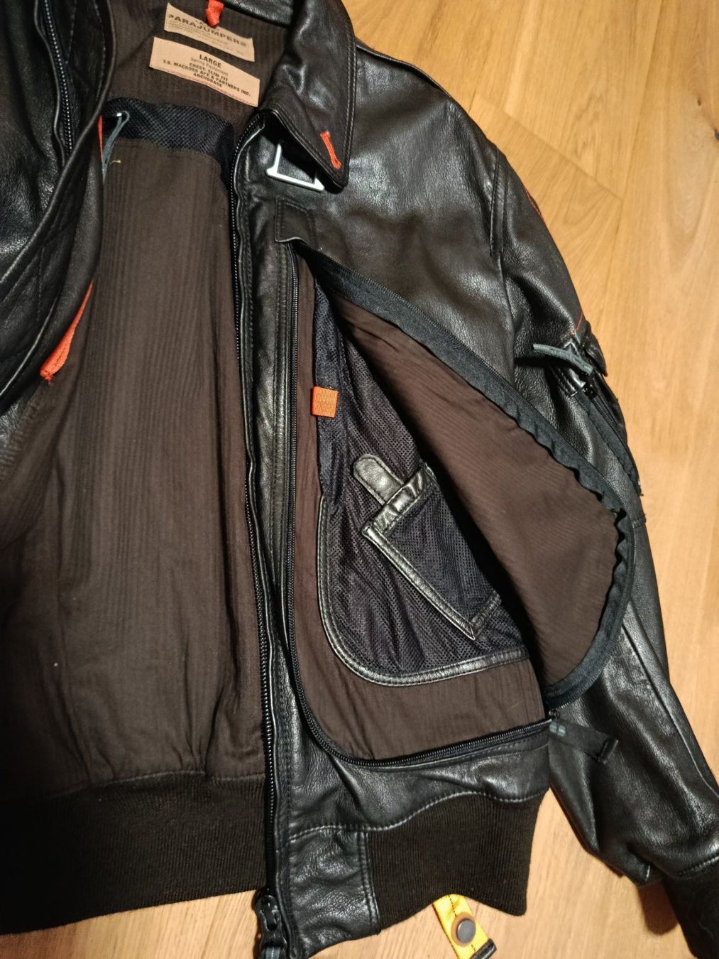 Parajumpers Giacche: braune  Lederjacke von Parajumpers – Usato da Unterägeri venduto da rockundco 4