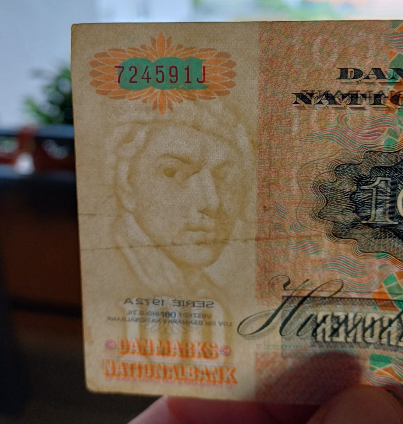 Billets de banque: Tolle Banknote Dänemark 1972 – D'occasion à Rorschach par Hansi1901 2