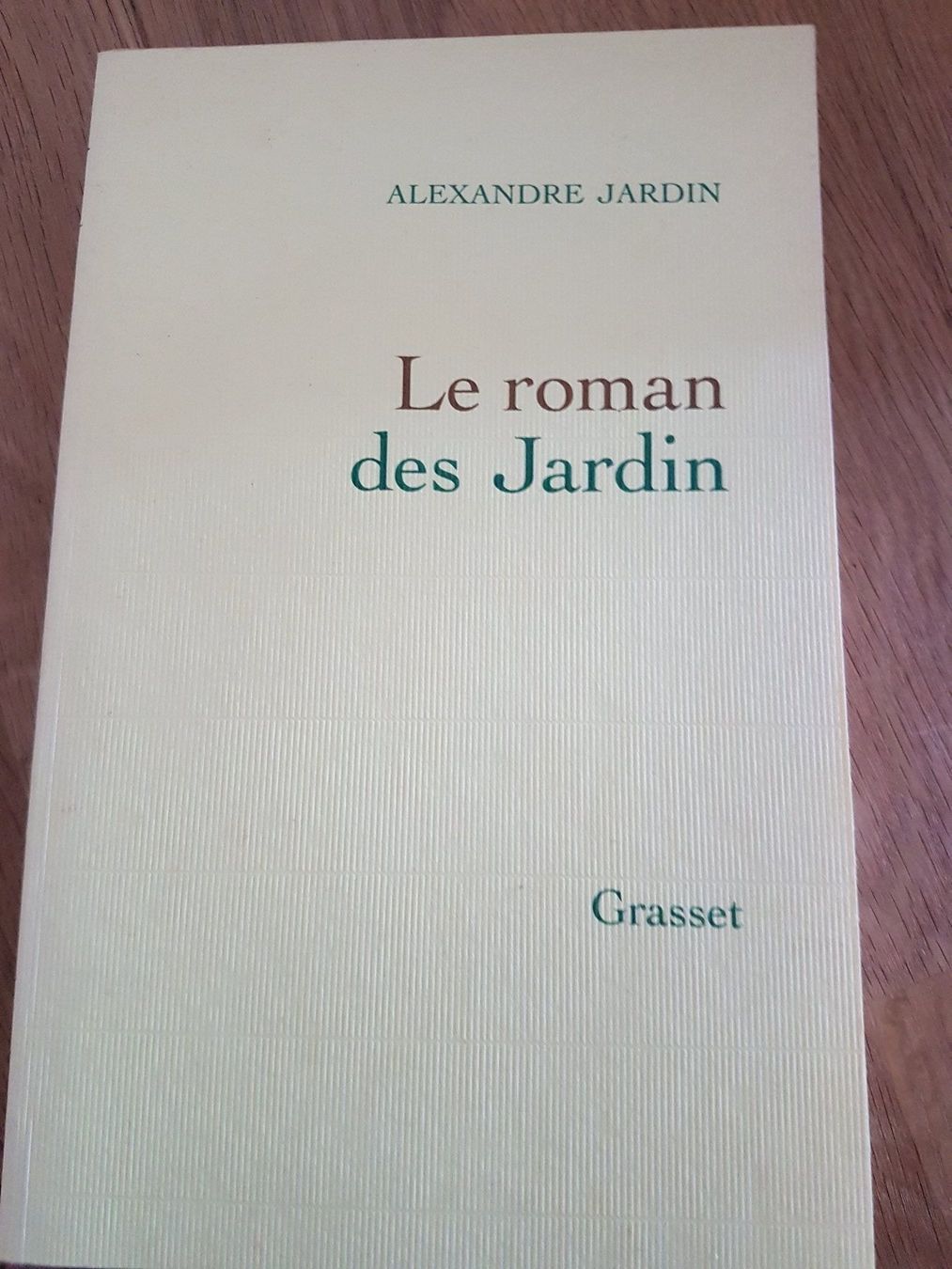 Libri: Le roman des Jardin – Usato da Porrentruy venduto da Piquetix