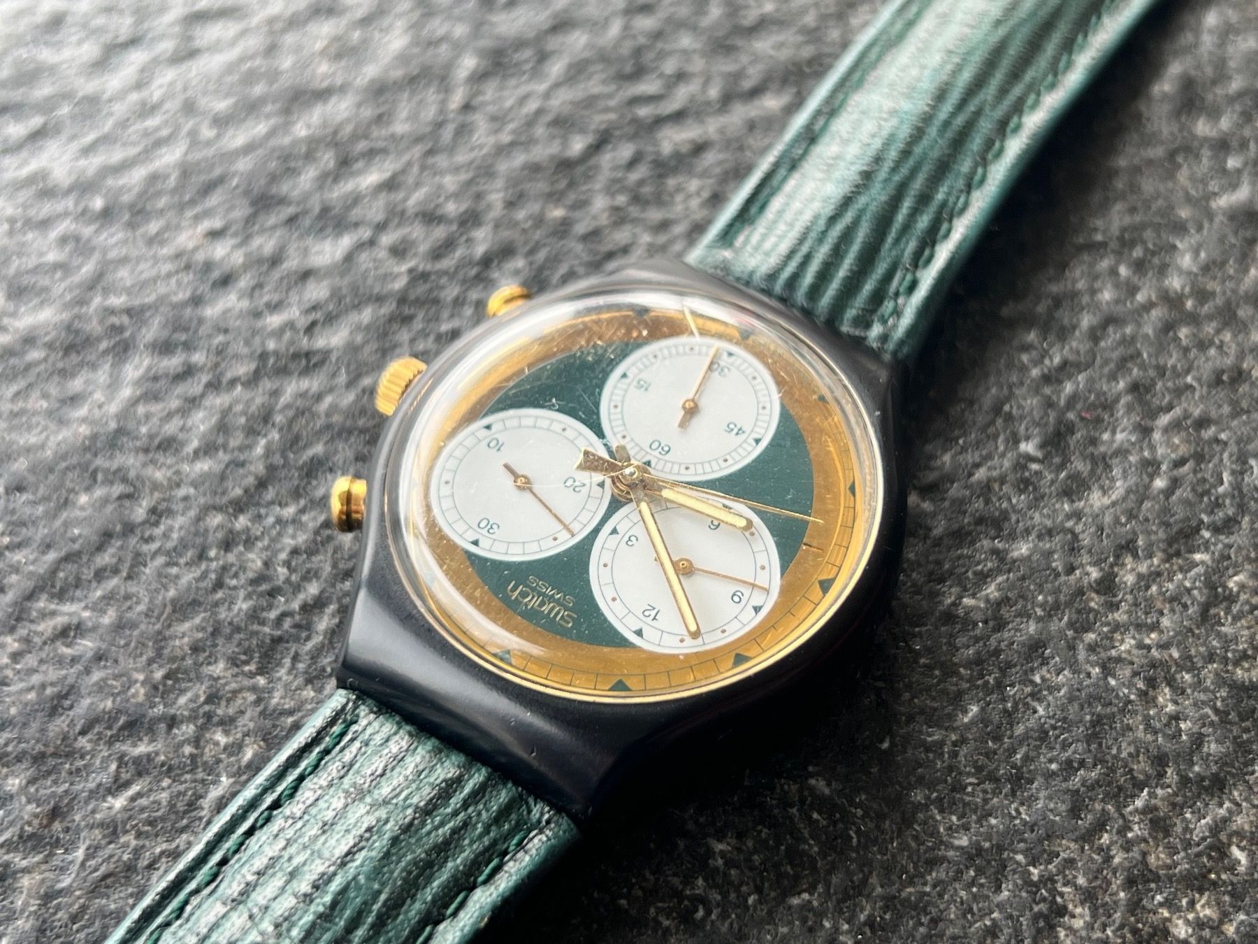 Swatch Uhren: Swatch Chronograph Hunter Rollerball Uhr Quarz 1990 – Defekt aus Steffisburg von FlorianJohner 1