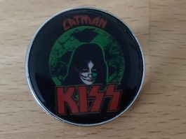 Kiss Peter Criss Pin Anstecker Punk Metal Rock Band