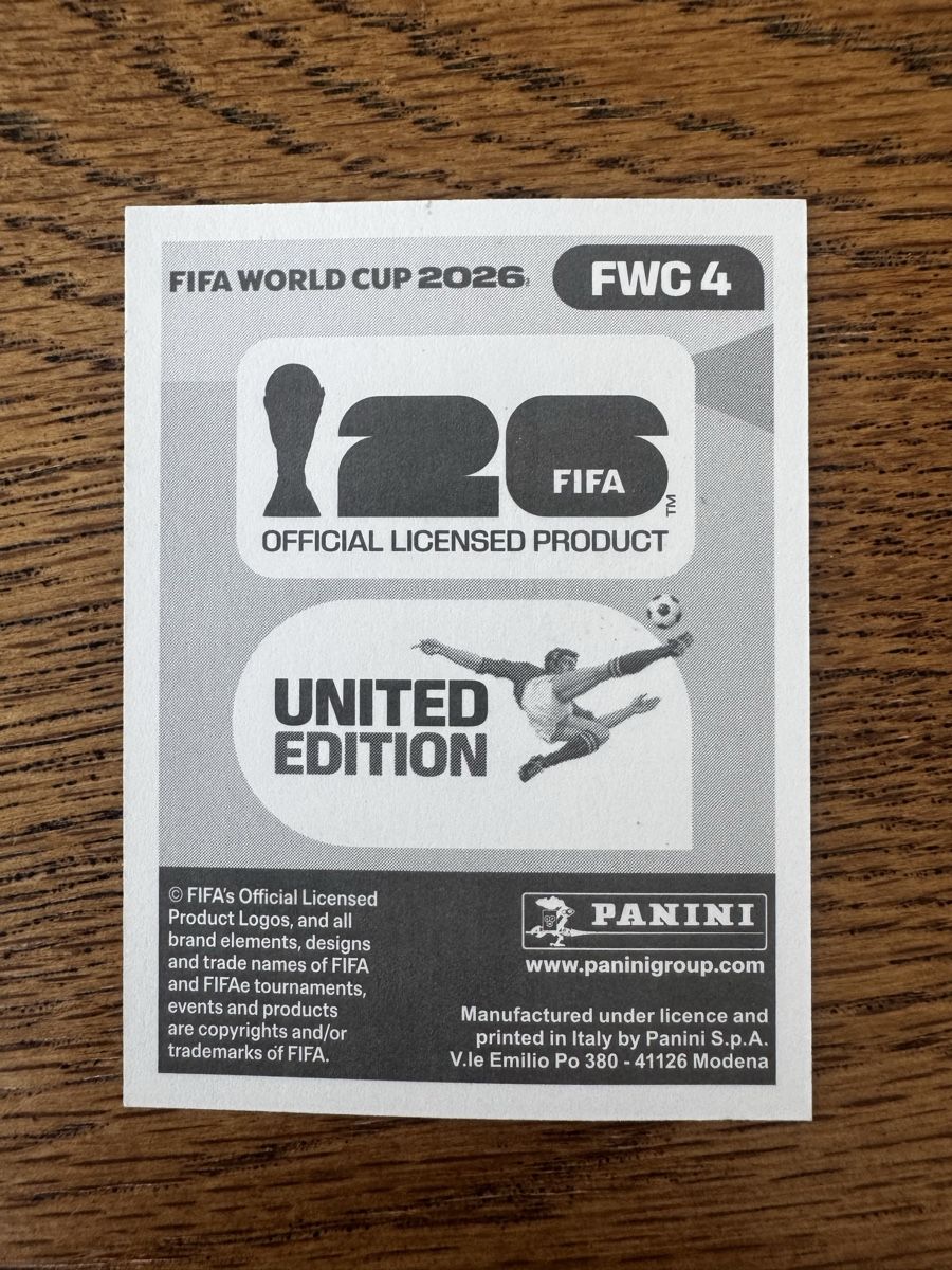 Panini Sammelbilder & Trading cards: Panini FWC 4 – Neu (gemäss Beschreibung) aus Brüttisellen von chr_9y6g 1