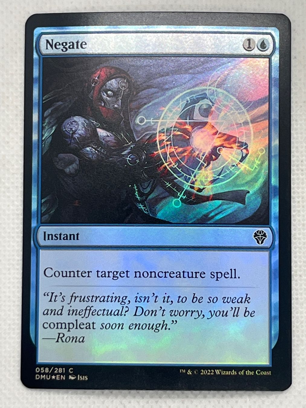 Magic The Gathering Carte collezionabili: MTG Negate DMU 058 Englisch Foil Common – Usato da Hinterkappelen venduto da Kim1992