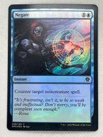 MTG Negate Foil DMU - Selten! Top Zustand! Sammlerstück!