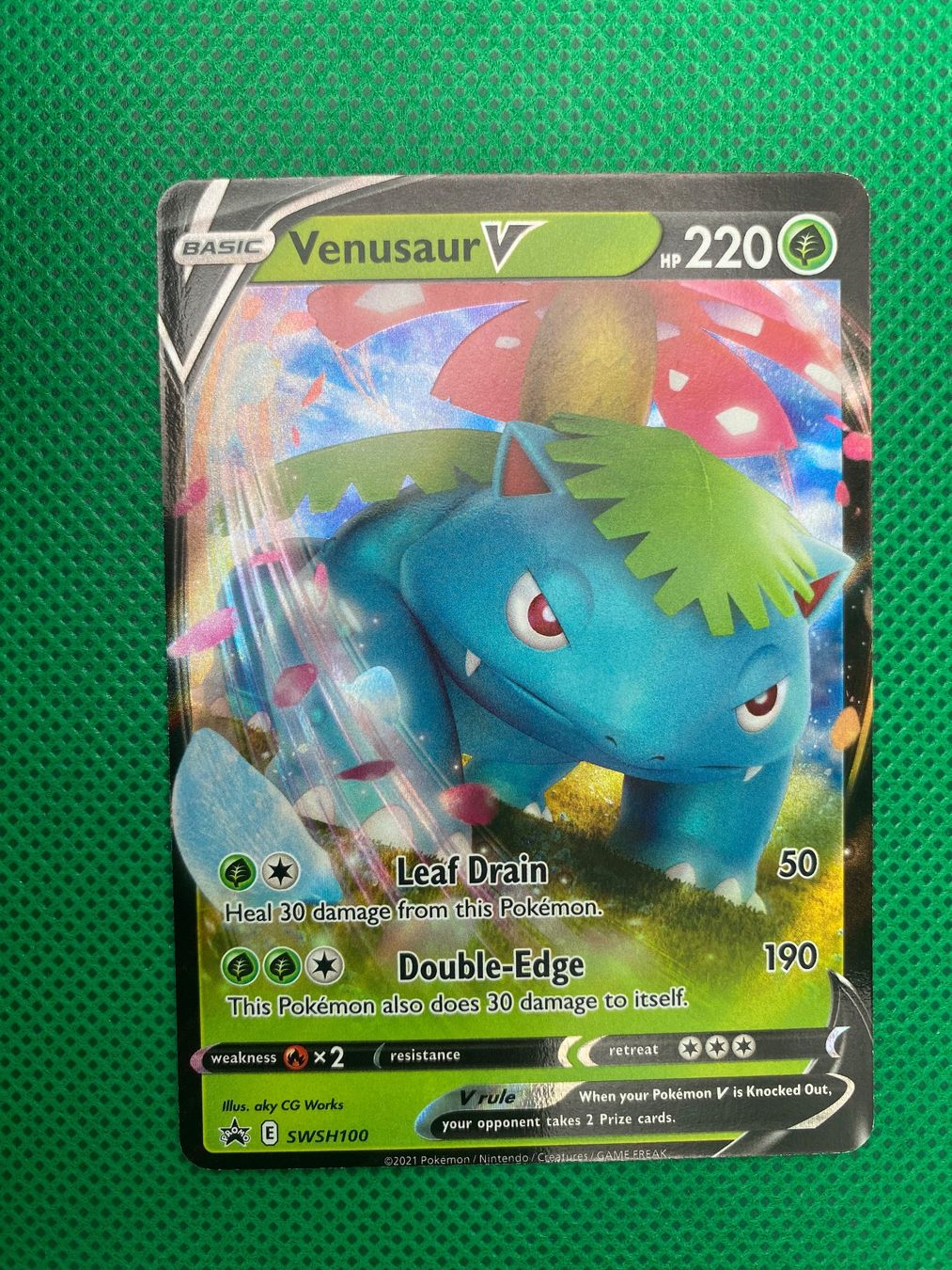 Pokémon Carte collezionabili: Bisaflor V (SWSH 100) – Usato da Wermatswil venduto da finest112