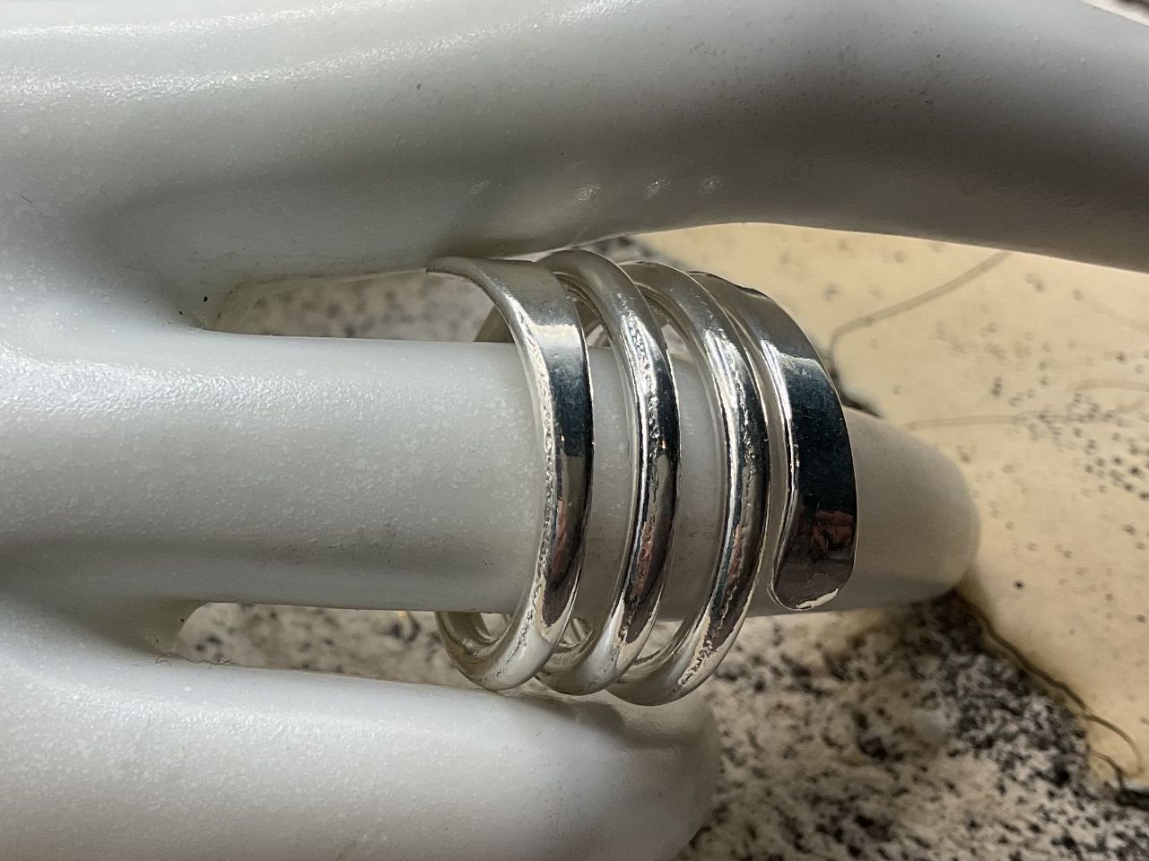 Ringe: Wickelring aus Sterlingsilber, Gr. 55.5 – Neu (gemäss Beschreibung) aus luzern von Alpendorf1 1