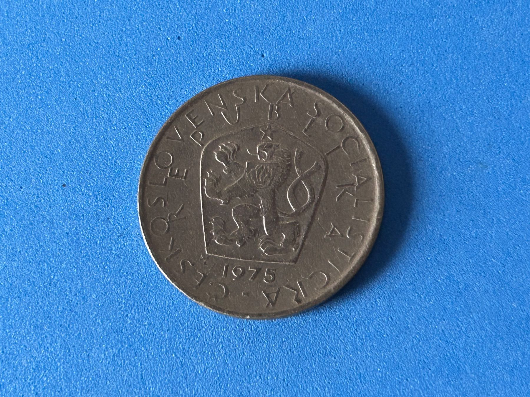 Tutti le monete: Czechoslovakia - 5 Korun 1975 – Usato da Corcelles NE venduto da AJKader 7
