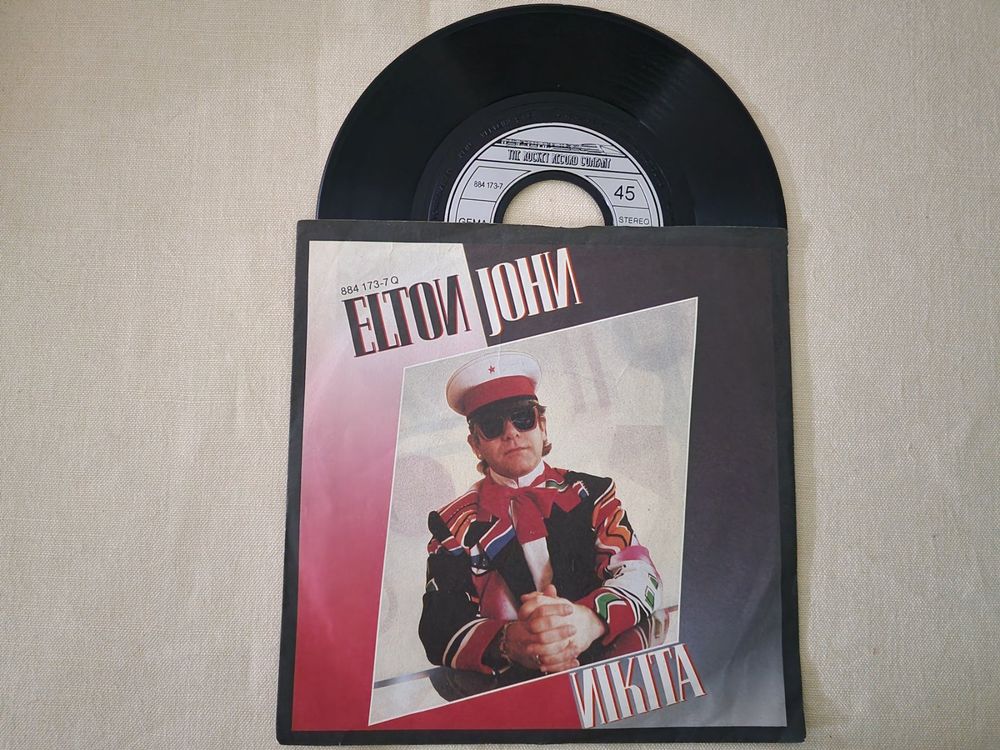 Elton-John Single - Nikita | Kaufen auf Ricardo