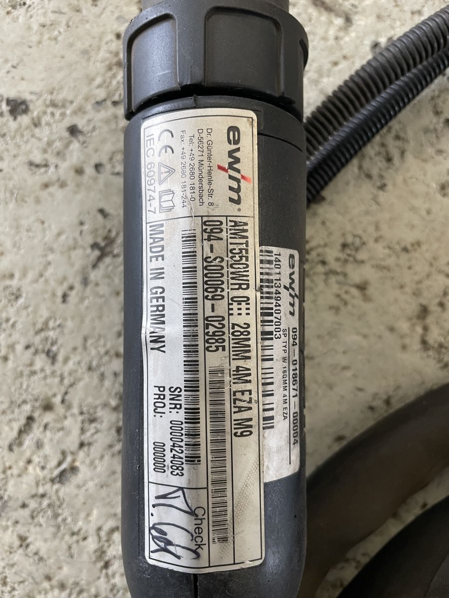 EWM Saldatori: EWM Schlauchpaket 4m – Nuovo (secondo la descrizione) da Inwil venduto da Titanium22 2