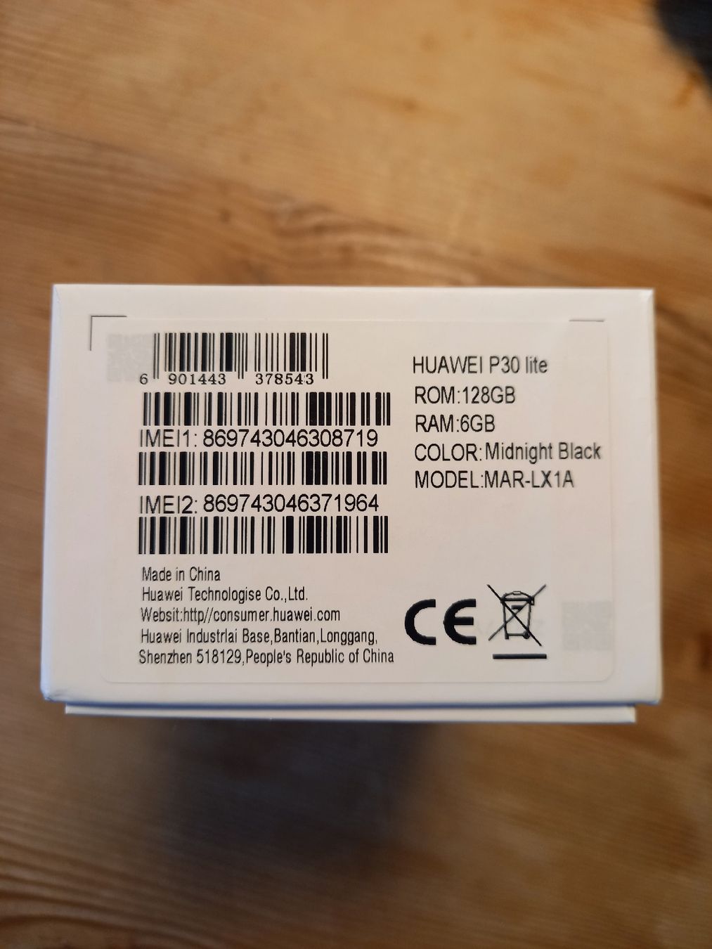 Huawei Handys / Smartphones: Huawei P30 Lite 128 GB midnight black – Neu (gemäss Beschreibung) aus Zürich von Veramone 9