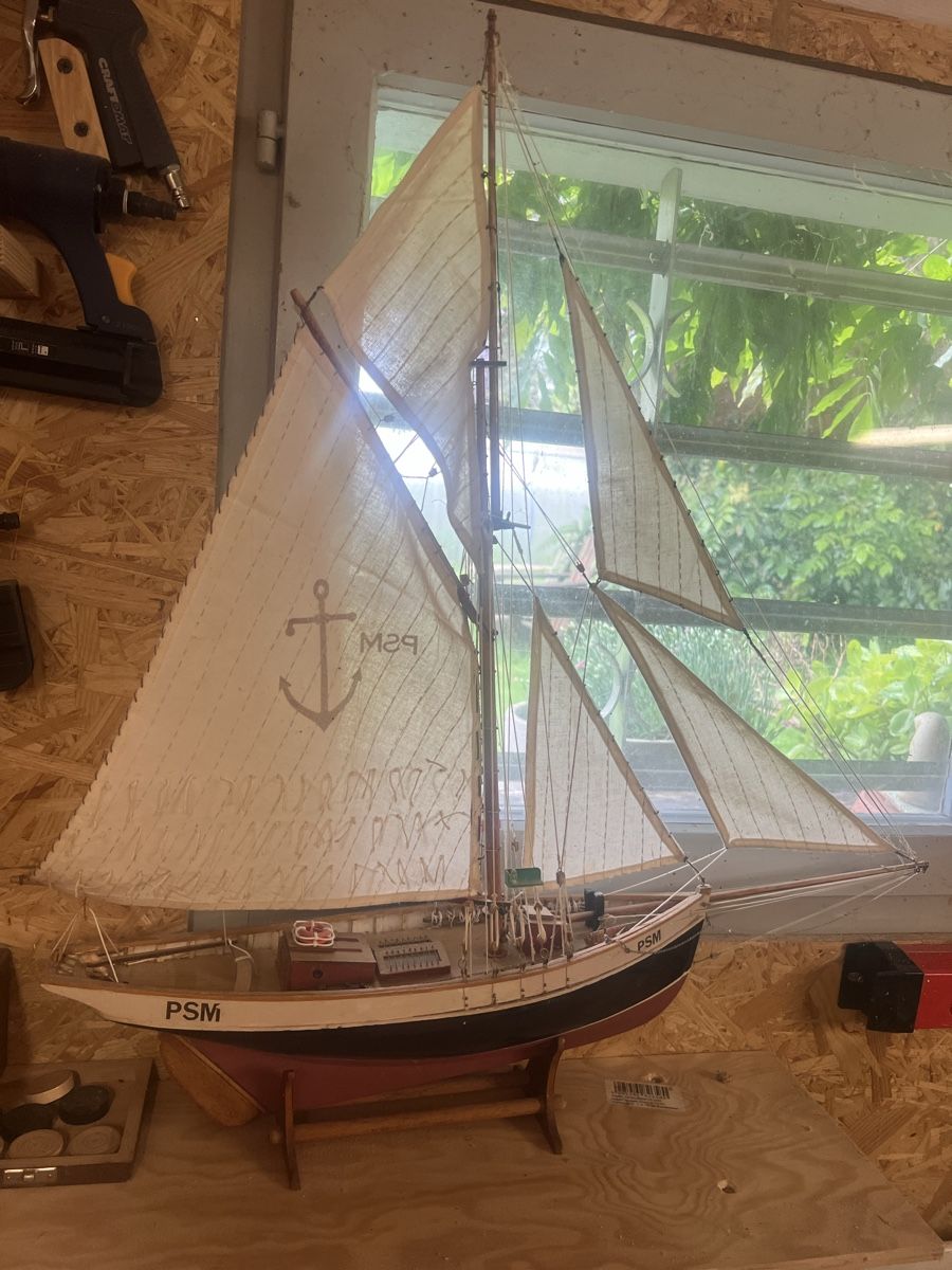 Toutes les décorations:  Maquette bateau bois decoration – D'occasion à Corcelles-Payerne par jp6_5nss