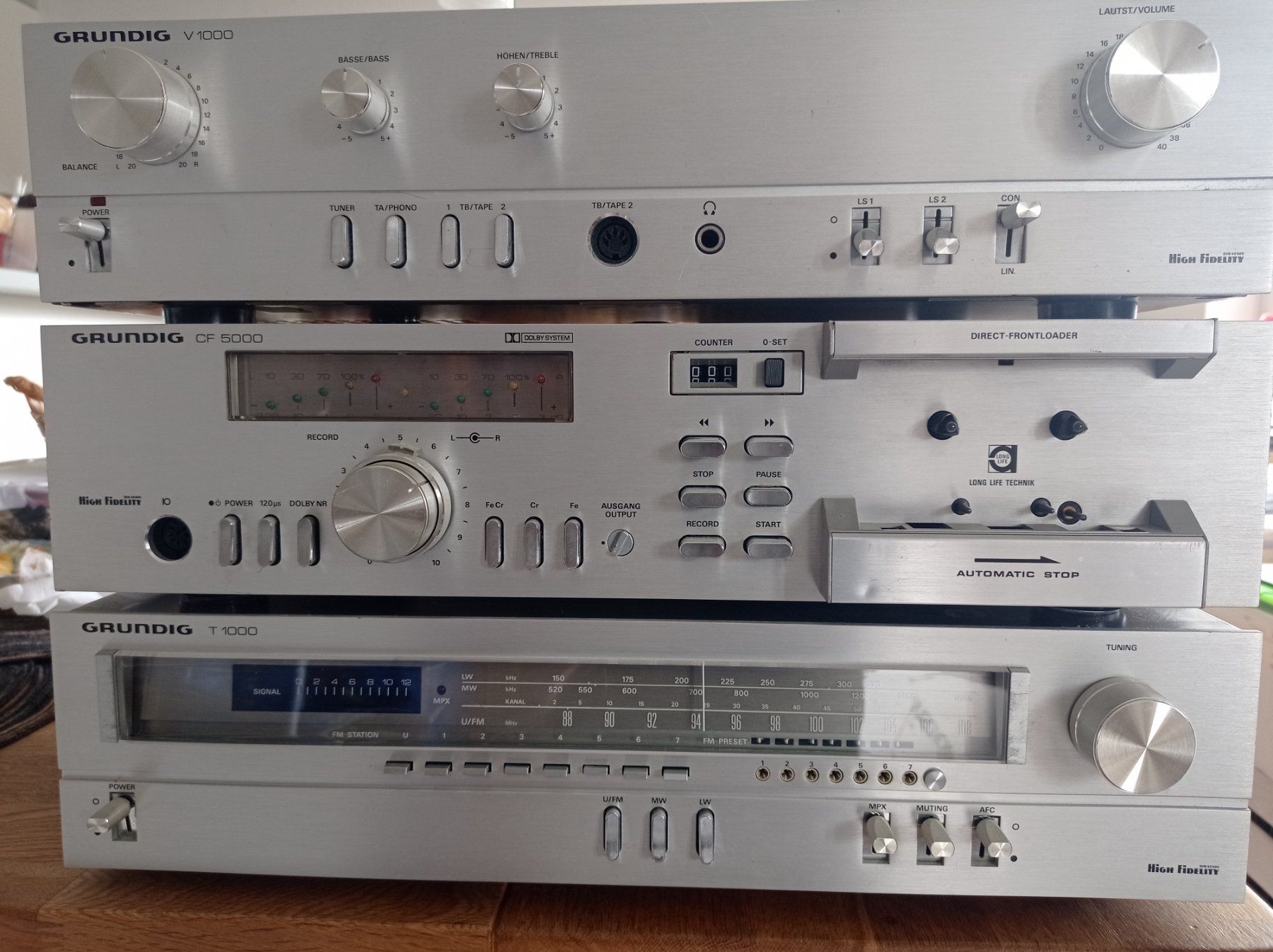 Grundig Radio: Grundig Komponente – Usato da Haag (Rheintal) venduto da Mayon1
