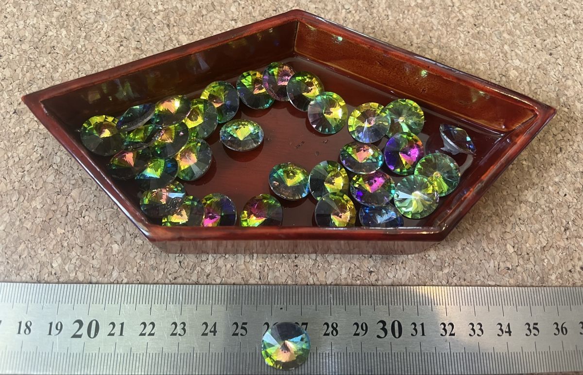 Kit bricolage: Perlenset Rosa Glasperlen Cabochons Mix Schmuck DIY – Usato da Zuchwil venduto da MLV92 1