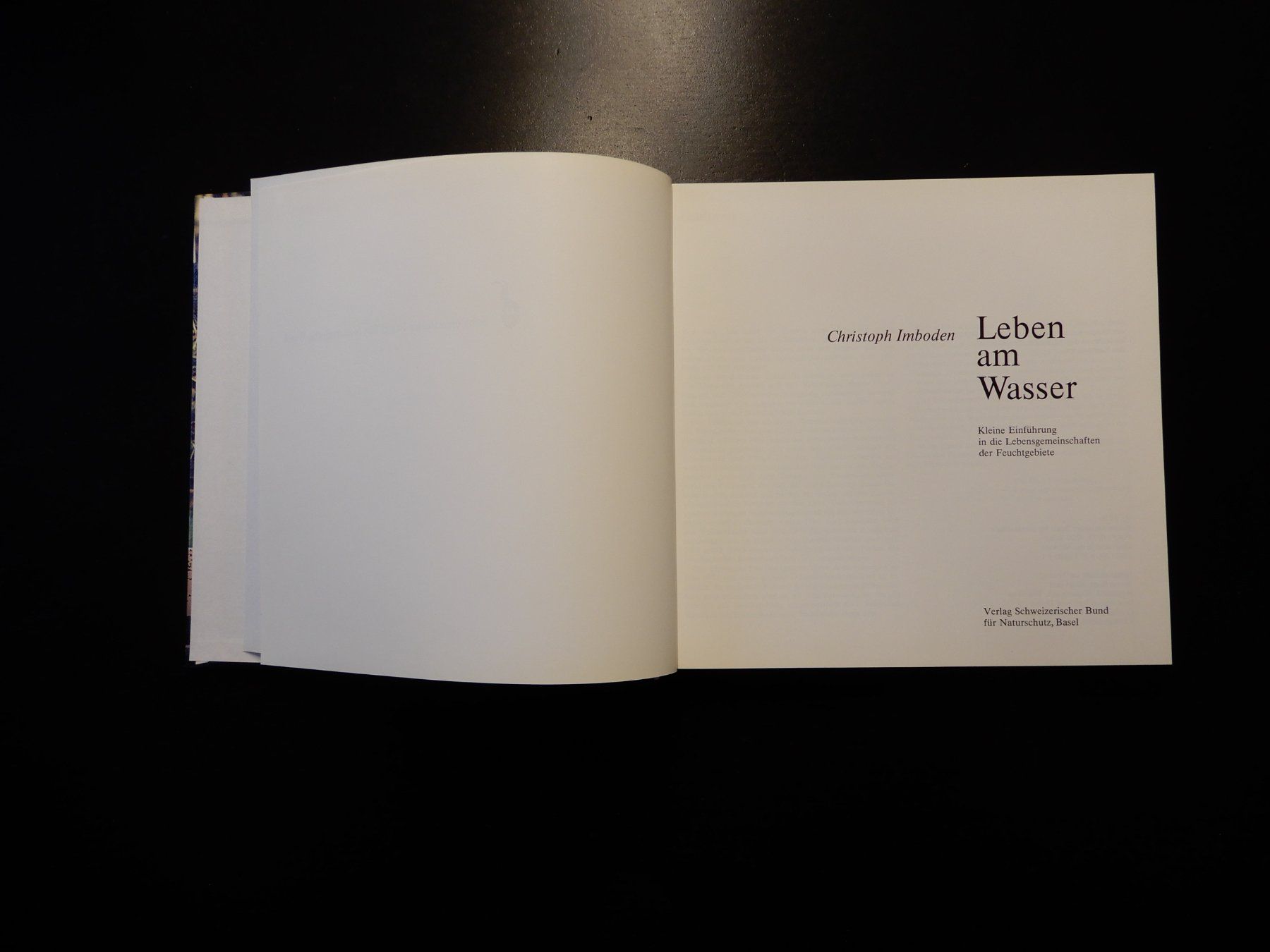Libri: Leben am Wasser - Christoph Imboden – Usato da Erstfeld venduto da Mario_boe0 2