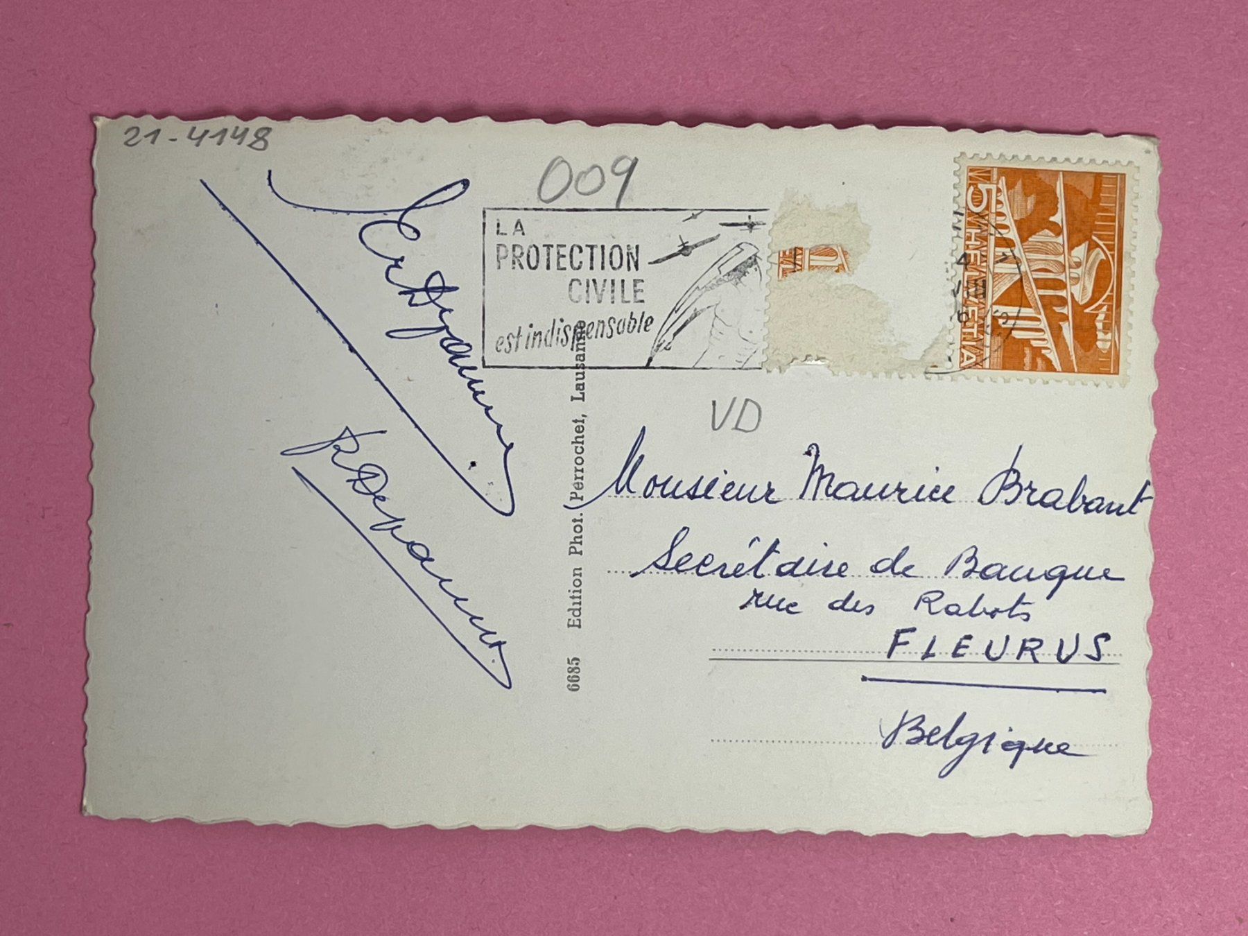 Cartoline postali: Vevey - 9 Ansichten – Usato da Steg VS venduto da _vinci_ 1