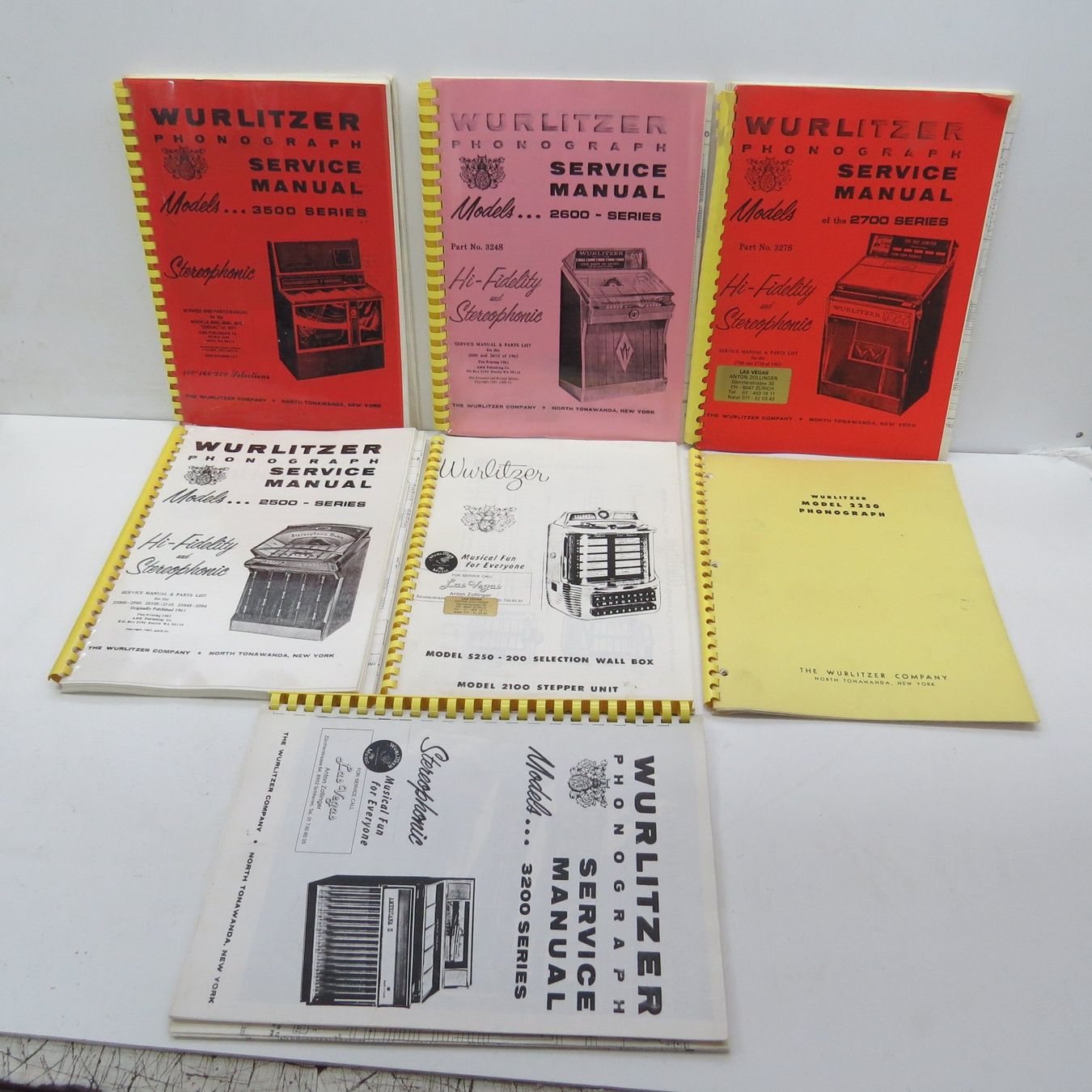 Wurlitzer Jukebox: WURLITZER-MANUAL – Usato da Oberlunkhofen venduto da Paco1