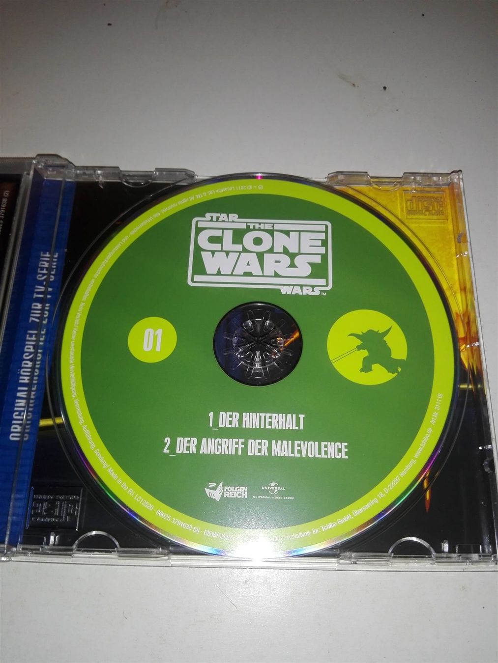 Audiolibri: Star Wars - The Clone Wars  (1 + 2) – Usato da St.Galllen venduto da elkaphone 2