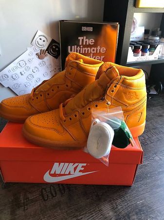 Jordan 1 Retro High Gatorade Orange Peel