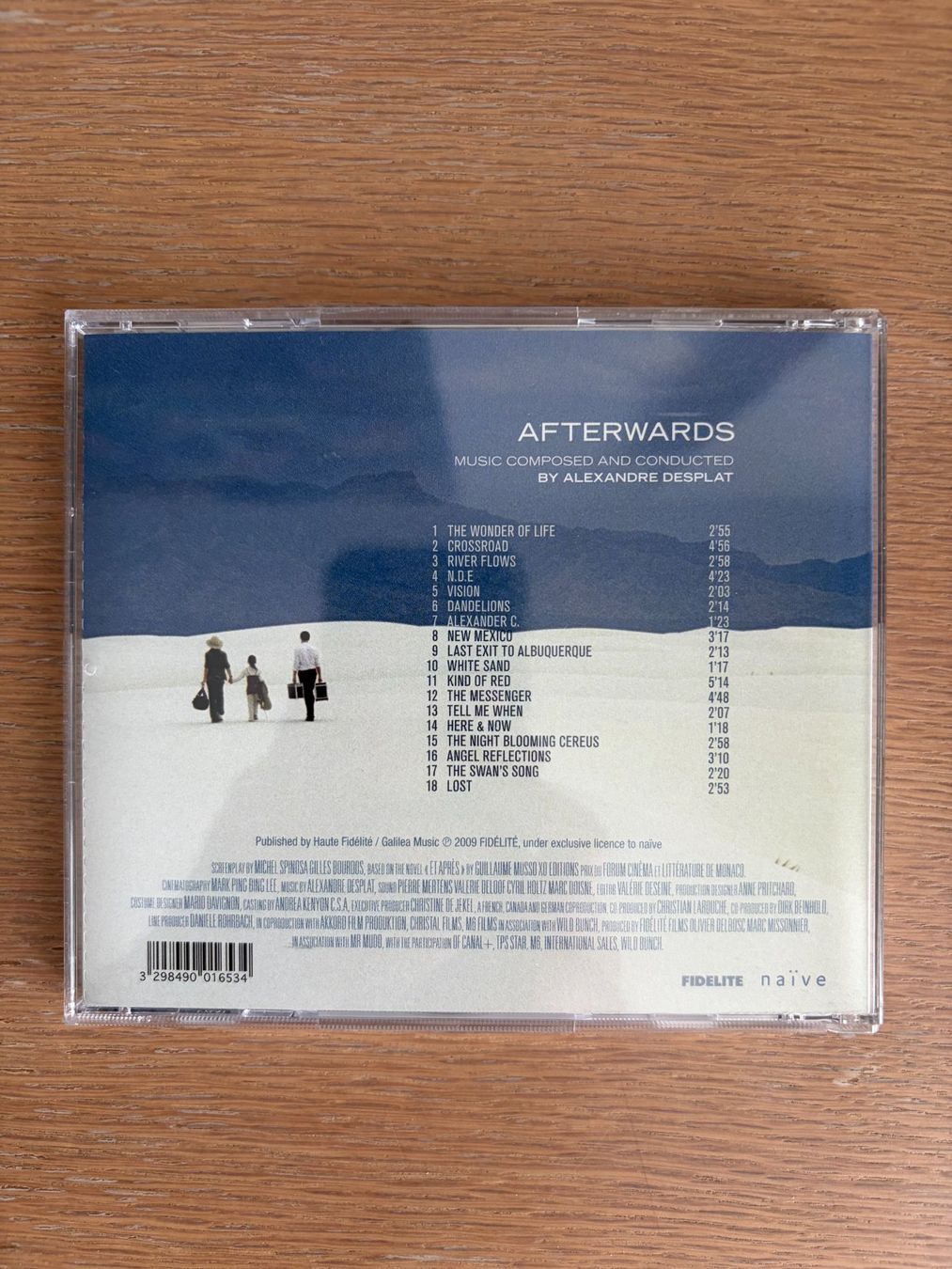 CDs: CD AFTERWARDS PAR ALEXANDRE DESPLAT – D'occasion à Geneve par tigre69 1