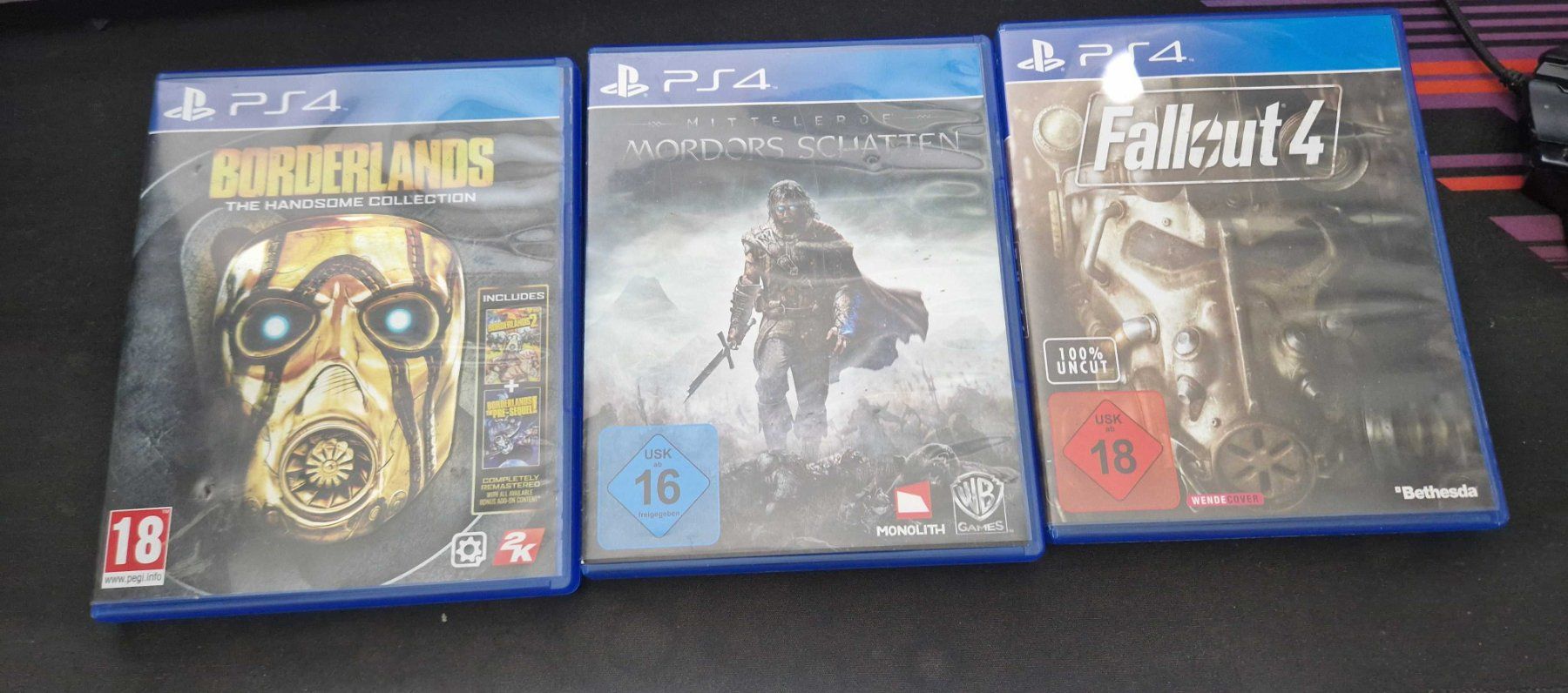Sony Consoles: Playstation 4 Original 500GB w/Controller & Games – D'occasion à Malters par Garland 1