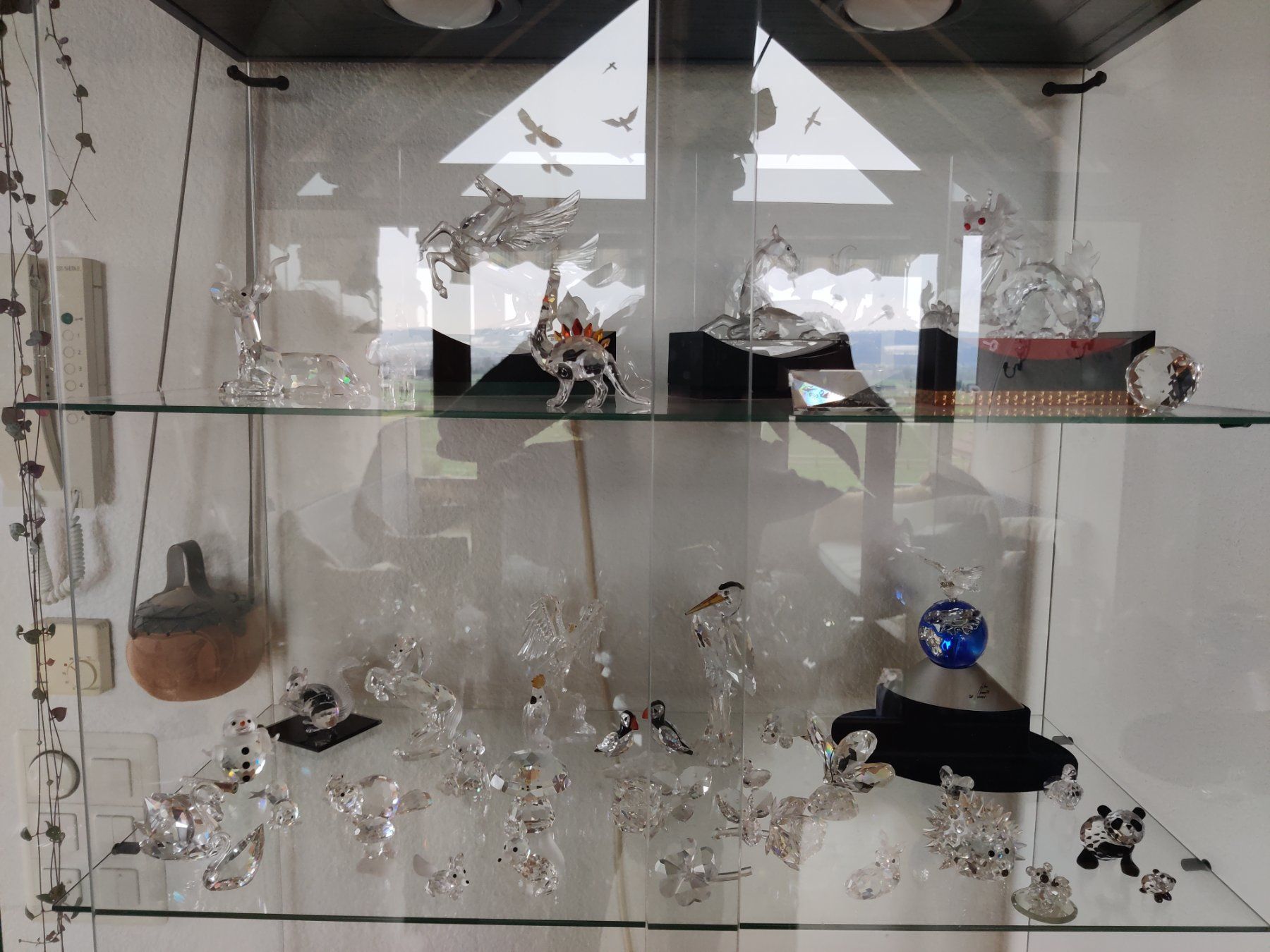Swarovski Statuette: Div. Swarovski Figuren mit Vitrine – Usato da Bettlach venduto da Firestorm69 3