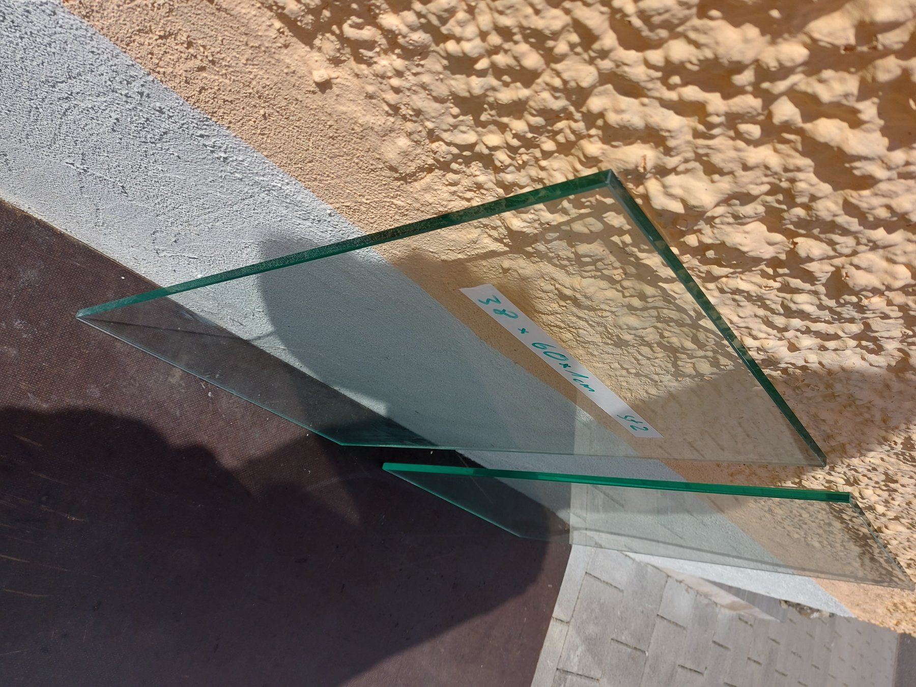 Bicchieri: 2 Stk. Glasplatten, 38 x 60 x 1cm – Usato da Rheinau venduto da profitronic.shop 3