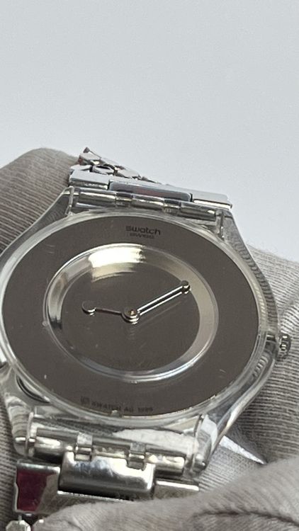 Swatch Orologi: Vintage Swatch Skin Damenuhr, Armbanduhr – Usato da Grenchen venduto da chththl 4