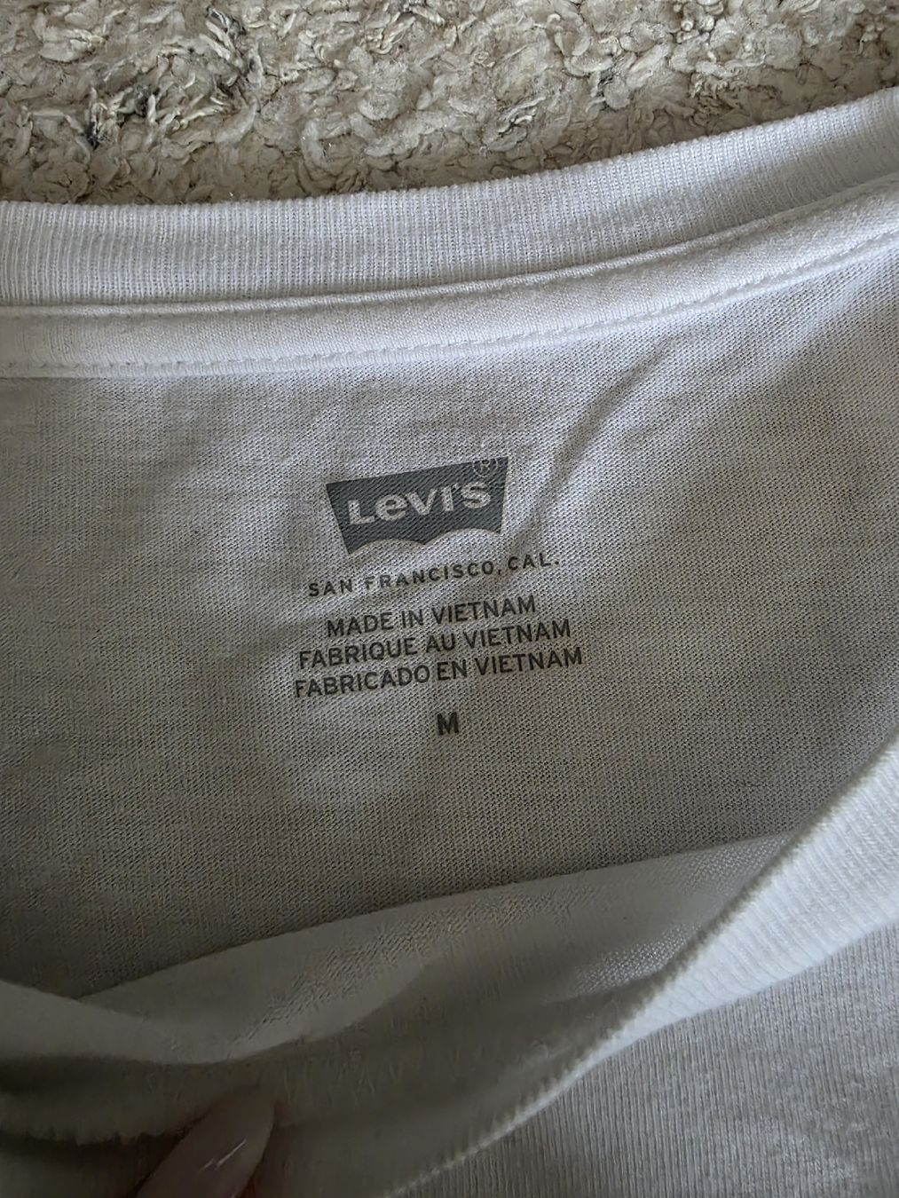 Levi's T-Shirts: T-shirt Levi's blanc, taille M – Gebraucht aus Vevey von Renka2011 1