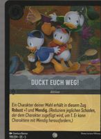 TCG LORCANA 5SSK HIMMELS LEUCHTEN De 198 FOIL Duckt euch weg
