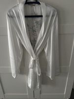 Peignoir Anna Field Blanc, taille M, Imprimé Fleuri