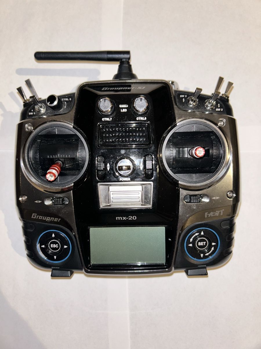Graupner Telecomandi: Graupner MX-20 HoTT Sender, Top Zustand Inkl. Case – Usato da Dinhard venduto da Timo_Ge 3