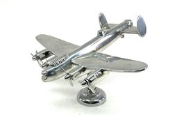 Standmodell Flugzeug Lancaster Spannweite 40cm Aluminium