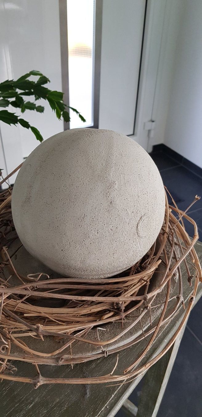 Tutte le decorazioni: Betonkugel handgegossen – Nuovo (secondo la descrizione) da Walterswil SO venduto da Mama_noel 1