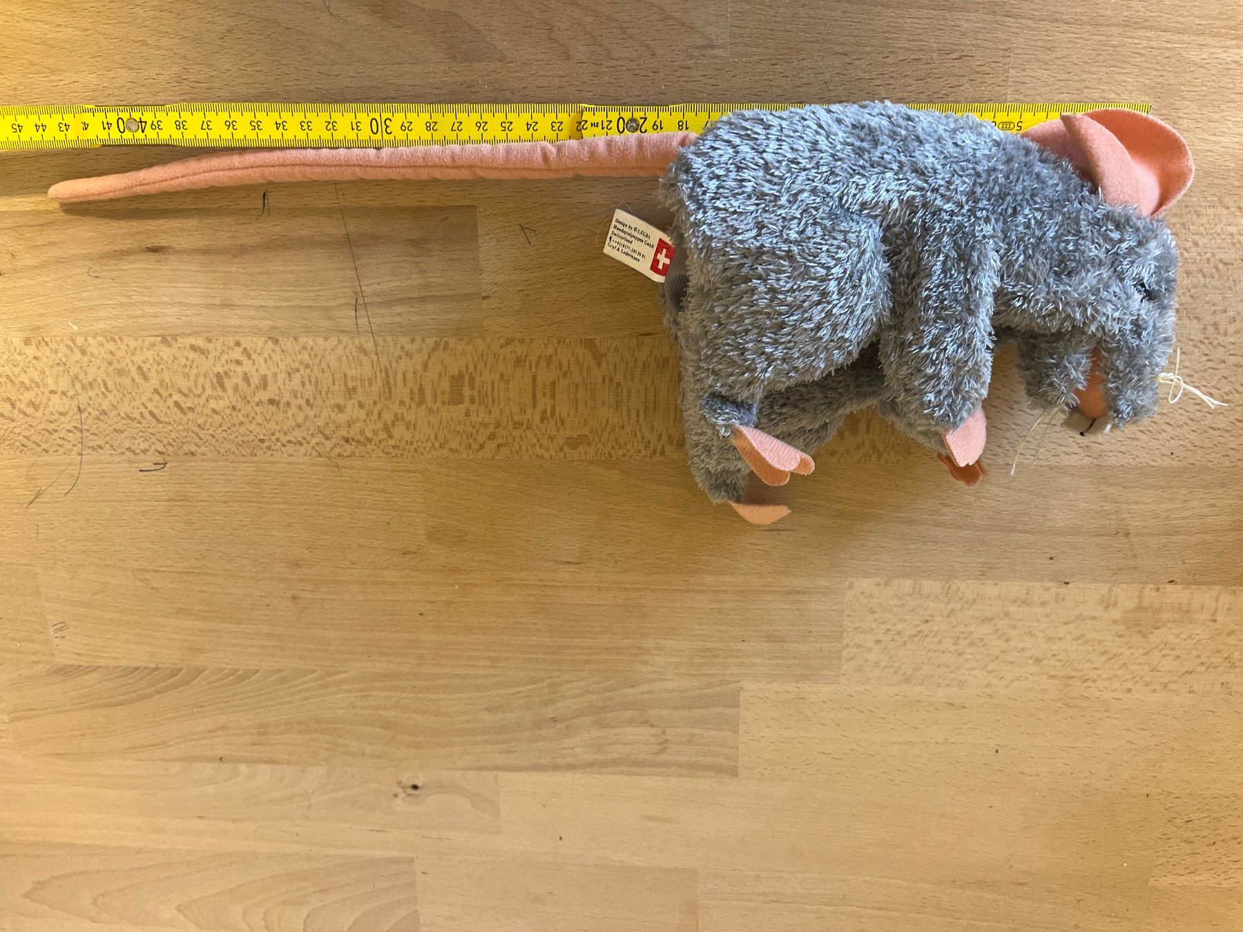 Giocattoli: Handspielpuppe Ratte grau – Usato da Zürich venduto da Leromanta01 1