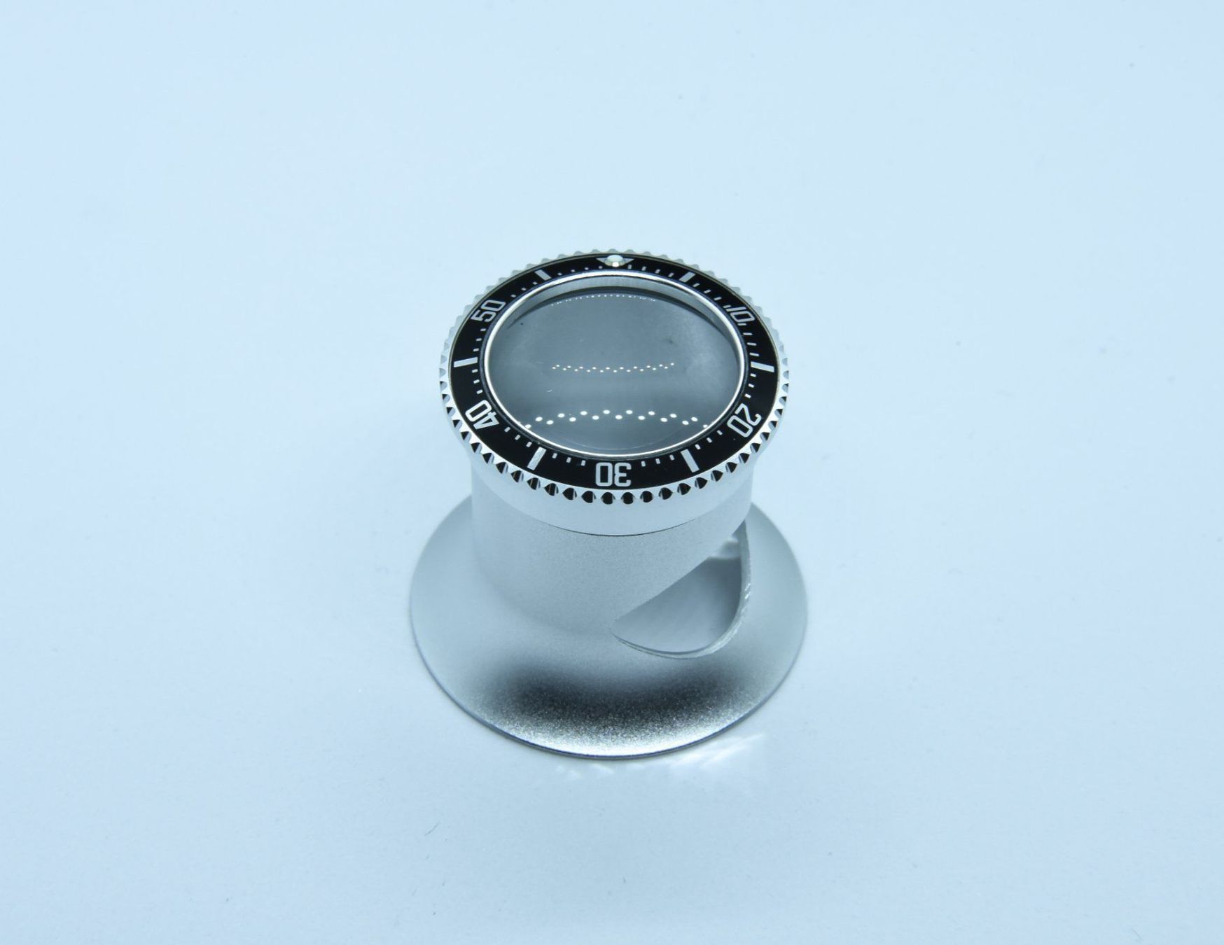Sonstiges zu Optik: Uhrmacherlupe im SUB Style Black Silber – Neu und originalverpackt aus St. Gallen von galluswatches 1