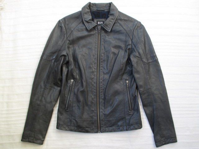 Lederjacke Damen Dunkelgrau Gillie Damen Lederjacke Jacke 38