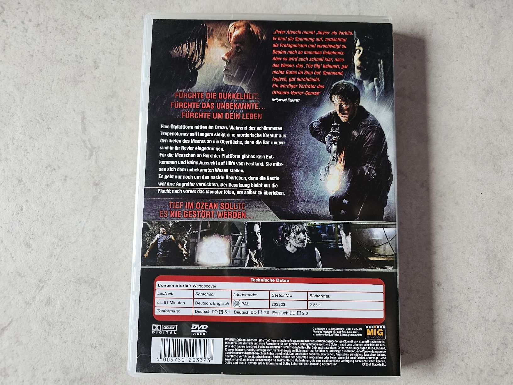 Tous les DVDs: The Rig – D'occasion à Schneisingen par backstore24 1