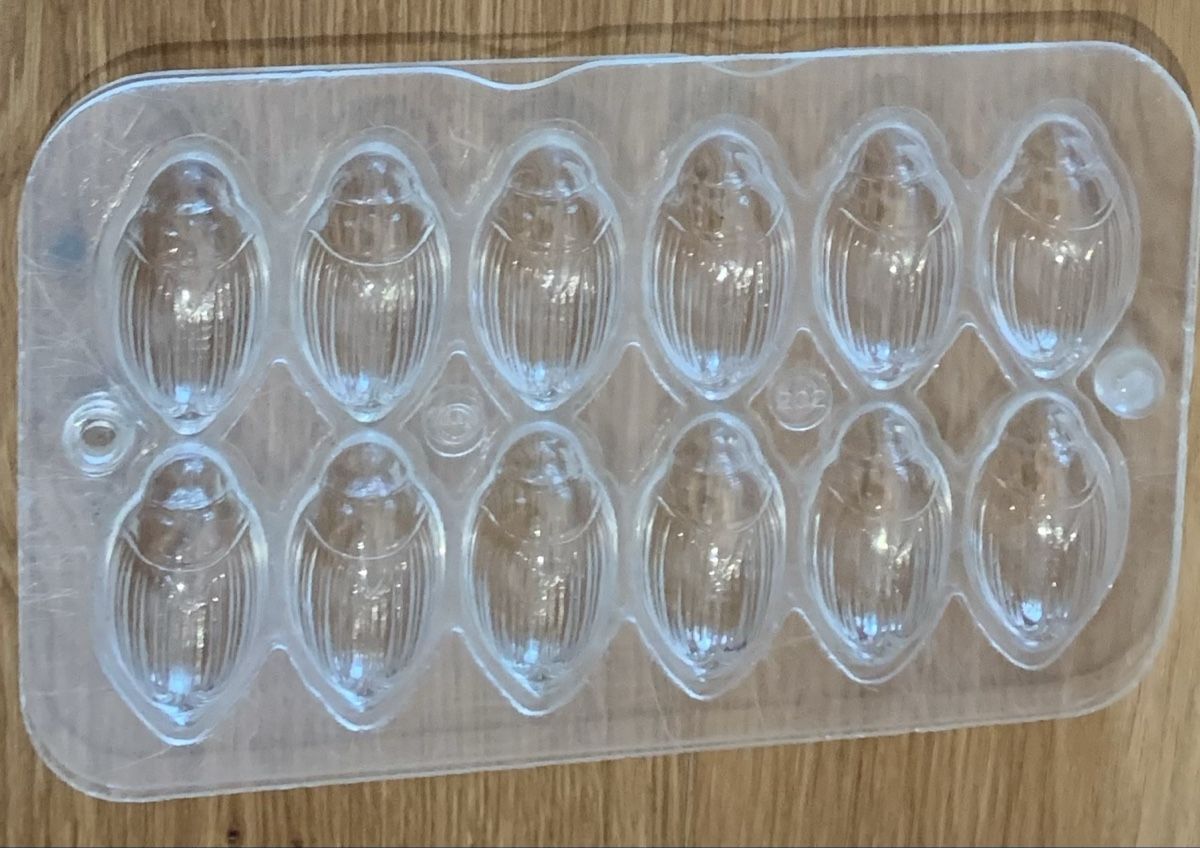 Backformen: 12er Schokoladengiessform Maikäfer – Gebraucht aus Jegenstorf von Annina0506